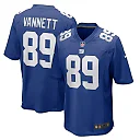 Zennovawear Men's New York Giants Nick Vannett Royal Home Game Player Jersey