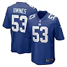 Zennovawear Men's New York Giants Oshane Ximines Royal Game Jersey