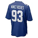 Zennovawear Men's New York Giants Rakeem Nunez-Roches Royal Game Player Jersey