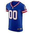 Zennovawear Men's New York Giants Royal Classic Vapor Elite Custom Jersey