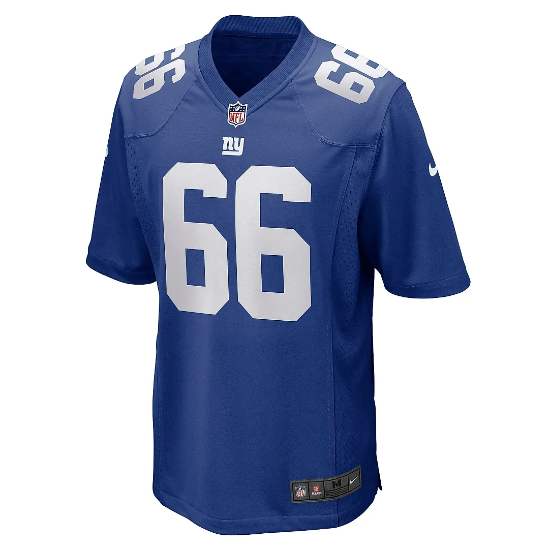Zennovawear Men's New York Giants Shane Lemieux Royal Game Jersey