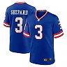 Zennovawear Men's New York Giants Sterling Shepard Royal Classic Player Game Jersey