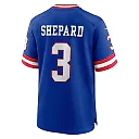 Zennovawear Men's New York Giants Sterling Shepard Royal Classic Player Game Jersey