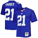 Zennovawear Men's New York Giants Tiki Barber Mitchell & Ness Royal Legacy Jersey