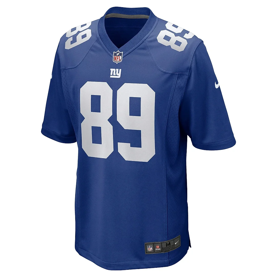 Zennovawear Men's New York Giants Tommy Sweeney Royal Game Jersey
