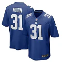 Zennovawear Men's New York Giants Tyler Nubin Royal Team Game Jersey