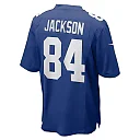 Zennovawear Men's New York Giants Tyree Jackson Royal Game Jersey