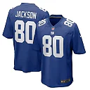Zennovawear Men's New York Giants Tyree Jackson Royal Team Game Jersey