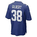 Zennovawear Men's New York Giants Zyon Gilbert Royal Game Player Jersey