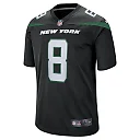 Zennovawear Men's New York Jets Aaron Rodgers Black Game Jersey