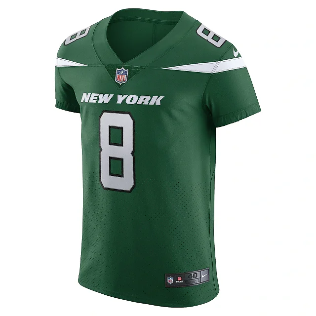 Zennovawear Men's New York Jets Aaron Rodgers Gotham Green Alternate Vapor F.U.S.E. Elite Jersey