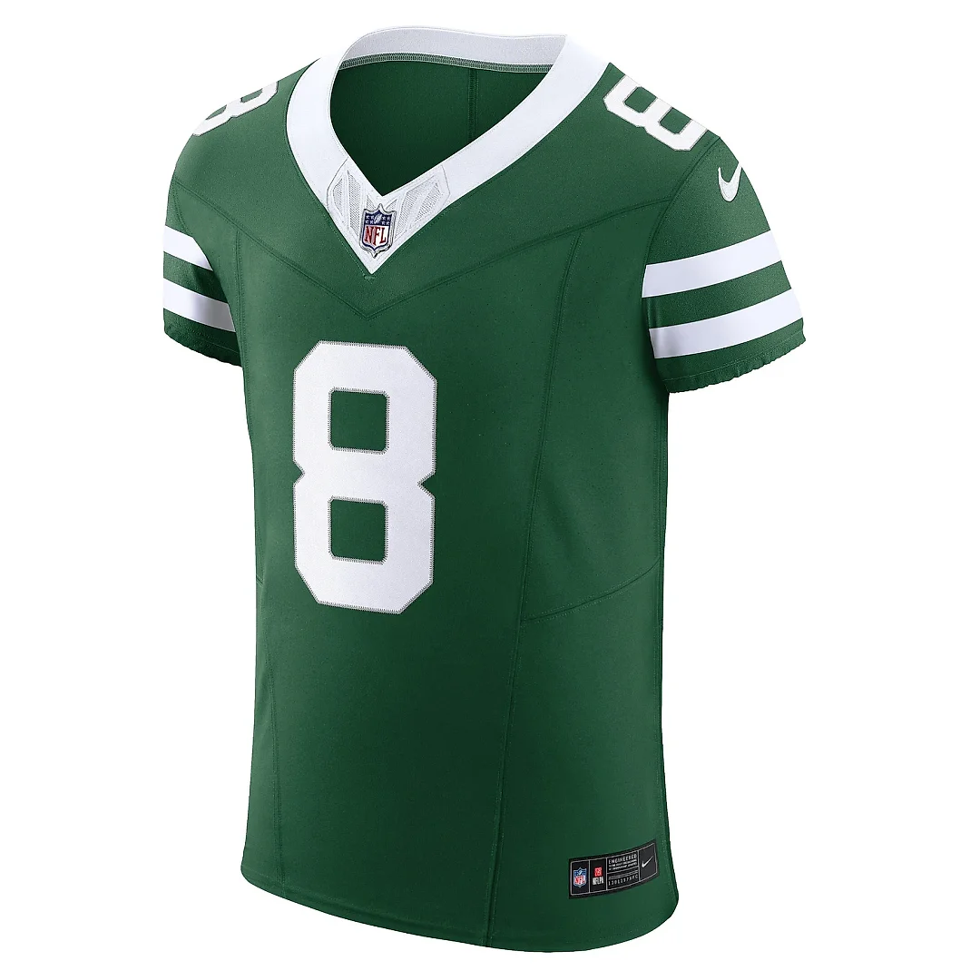 Zennovawear Men's New York Jets Aaron Rodgers Gotham Green Vapor F.U.S.E. Elite Jersey
