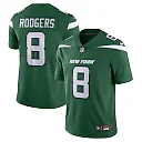 Zennovawear Men's New York Jets Aaron Rodgers Gotham Green Vapor Untouchable Limited Jersey