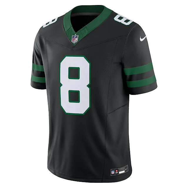 Zennovawear Men's New York Jets Aaron Rodgers Legacy Black Alternate Vapor F.U.S.E. Limited Jersey