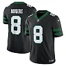 Zennovawear Men's New York Jets Aaron Rodgers Legacy Black Alternate Vapor F.U.S.E. Limited Jersey