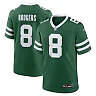 Zennovawear Men's New York Jets Aaron Rodgers Legacy Green Game Jersey