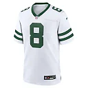 Zennovawear Men's New York Jets Aaron Rodgers Legacy White Game Jersey
