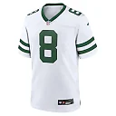 Zennovawear Men's New York Jets Aaron Rodgers Legacy White Player Game Jersey