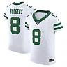 Zennovawear Men's New York Jets Aaron Rodgers Legacy White Vapor F.U.S.E. Elite Jersey