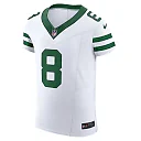 Zennovawear Men's New York Jets Aaron Rodgers Legacy White Vapor F.U.S.E. Elite Jersey