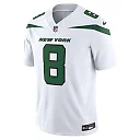 Zennovawear Men's New York Jets Aaron Rodgers Spotlight White Vapor F.U.S.E. Limited Jersey