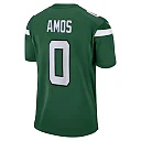 Zennovawear Men's New York Jets Adrian Amos Gotham Green Game Jersey