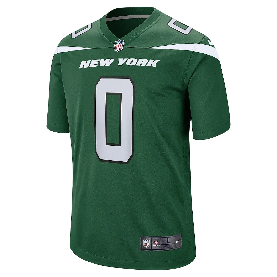 Zennovawear Men's New York Jets Adrian Amos Gotham Green Game Jersey