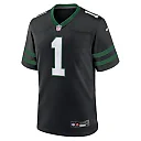 Zennovawear Men's New York Jets Ahmad Sauce Gardner Legacy Black Alternate Game Jersey