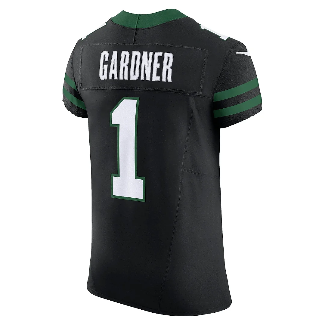 Zennovawear Men's New York Jets Ahmad Sauce Gardner Legacy Black Alternate Vapor F.U.S.E. Elite Jersey