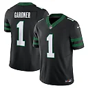 Zennovawear Men's New York Jets Ahmad Sauce Gardner Legacy Black Alternate Vapor F.U.S.E. Limited Jersey