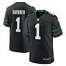 Zennovawear Men's New York Jets Ahmad Sauce Gardner Legacy Black Alternate Game Jersey