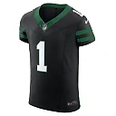 Zennovawear Men's New York Jets Ahmad Sauce Gardner Legacy Black Alternate Vapor F.U.S.E. Elite Jersey