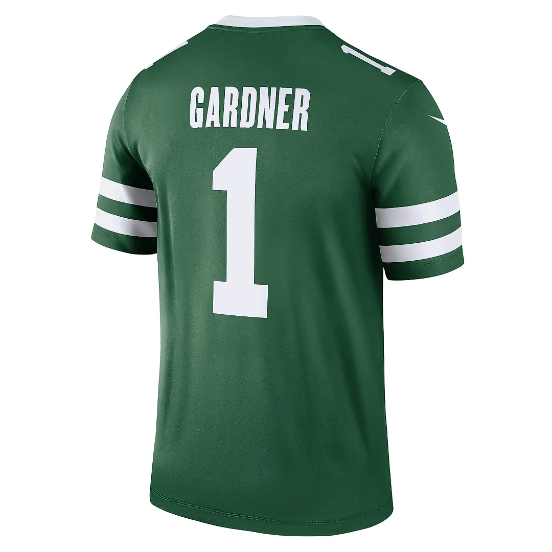 Zennovawear Men's New York Jets Ahmad Sauce Gardner Legacy Green Legend Player Performance Top