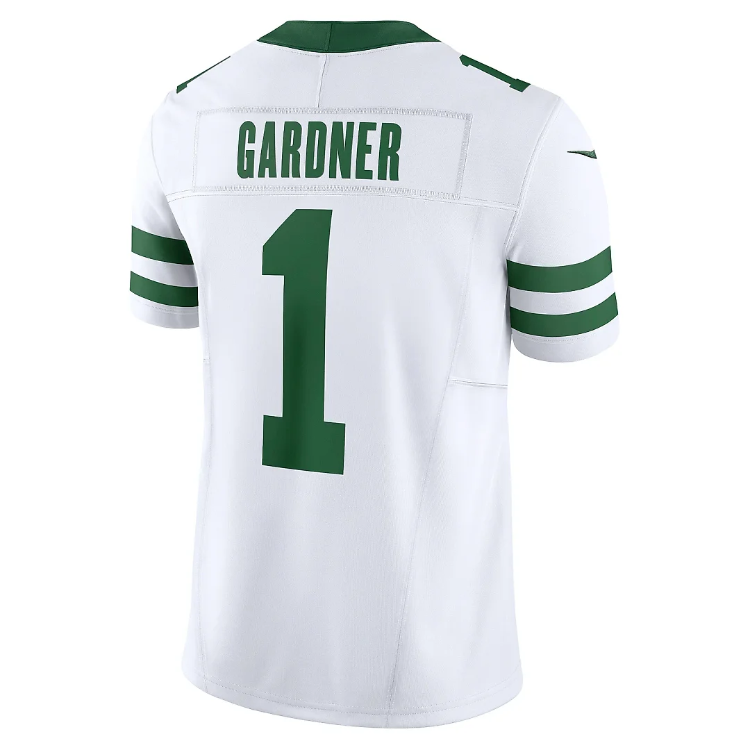Zennovawear Men's New York Jets Ahmad Sauce Gardner Legacy White Vapor F.U.S.E. Limited Jersey