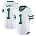 Zennovawear Men's New York Jets Ahmad Sauce Gardner Legacy White Vapor F.U.S.E. Limited Jersey