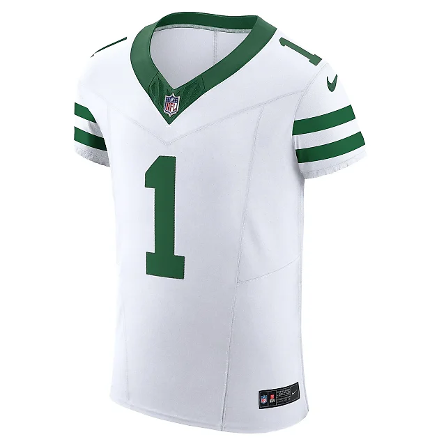 Zennovawear Men's New York Jets Ahmad Sauce Gardner White Alternate Vapor F.U.S.E. Elite Jersey