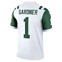 Zennovawear Men's New York Jets Ahmad Sauce Gardner White Alternate Legend Player Performance Top