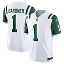 Zennovawear Men's New York Jets Ahmad Sauce Gardner White Classic Alternate Vapor F.U.S.E. Limited Jersey