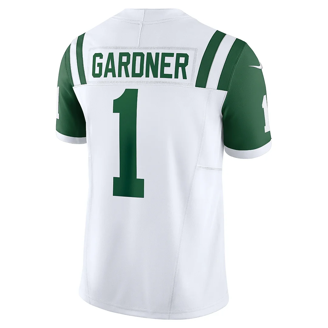Zennovawear Men's New York Jets Ahmad Sauce Gardner White Classic Alternate Vapor F.U.S.E. Limited Jersey