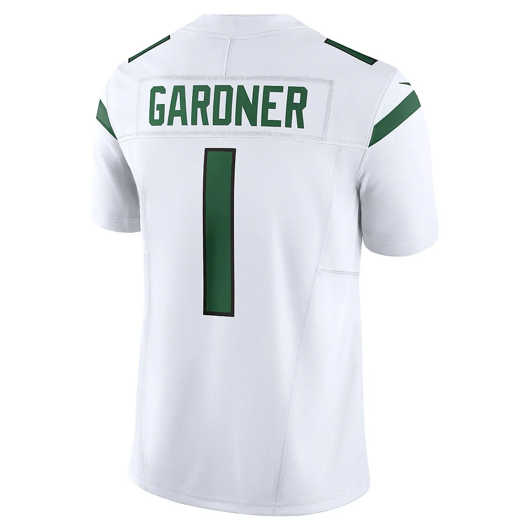 Zennovawear Men's New York Jets Ahmad Sauce Gardner White Vapor F.U.S.E. Limited Jersey