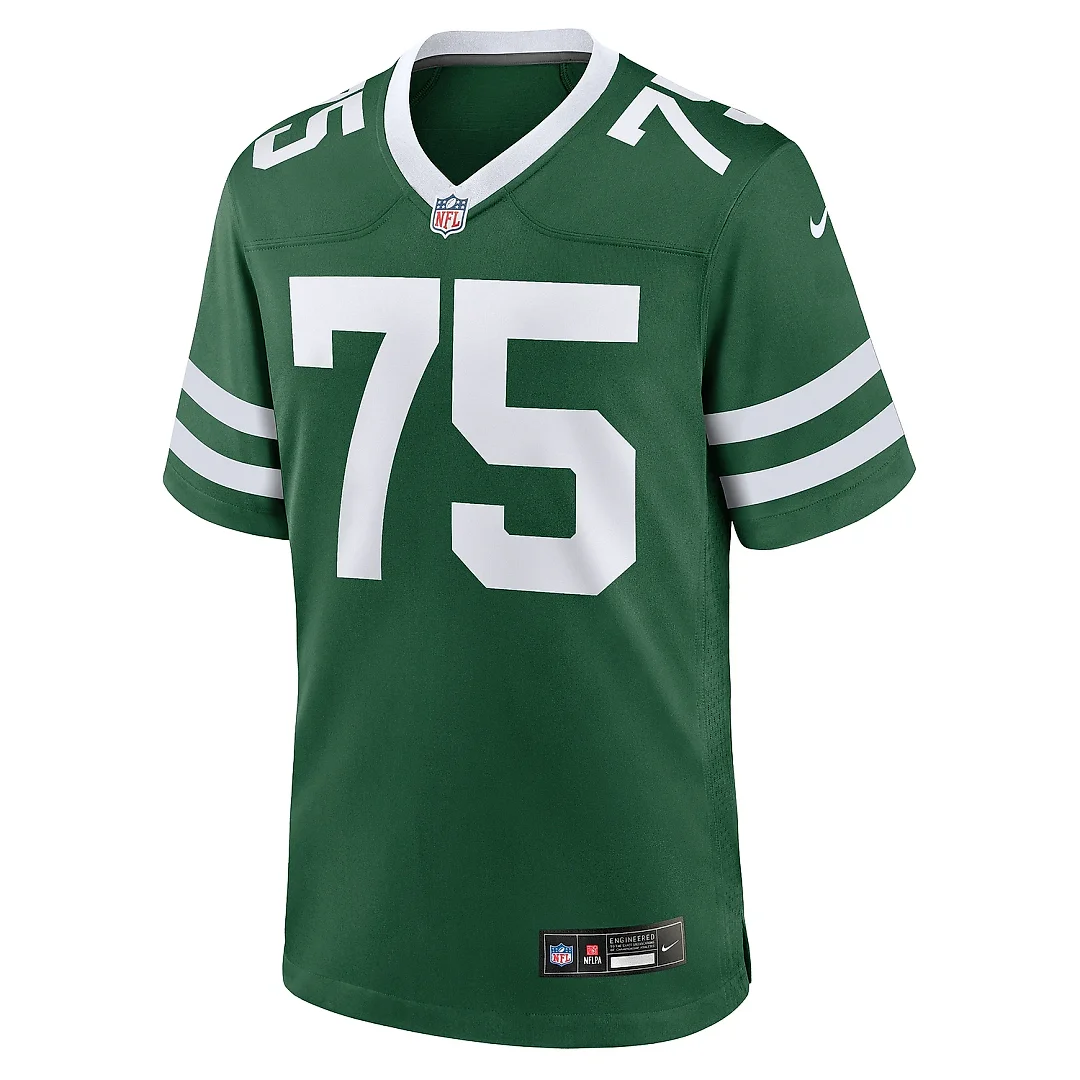 Zennovawear Men's New York Jets Alijah Vera-Tucker Legacy Green Team Game Jersey
