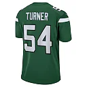 Zennovawear Men's New York Jets Billy Turner Gotham Green Game Jersey