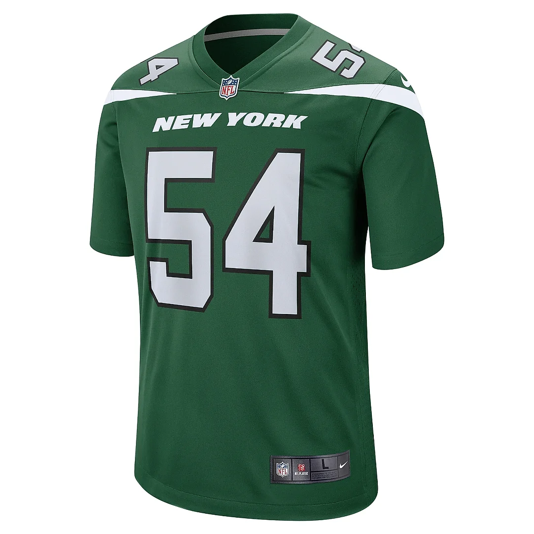 Zennovawear Men's New York Jets Billy Turner Gotham Green Game Jersey