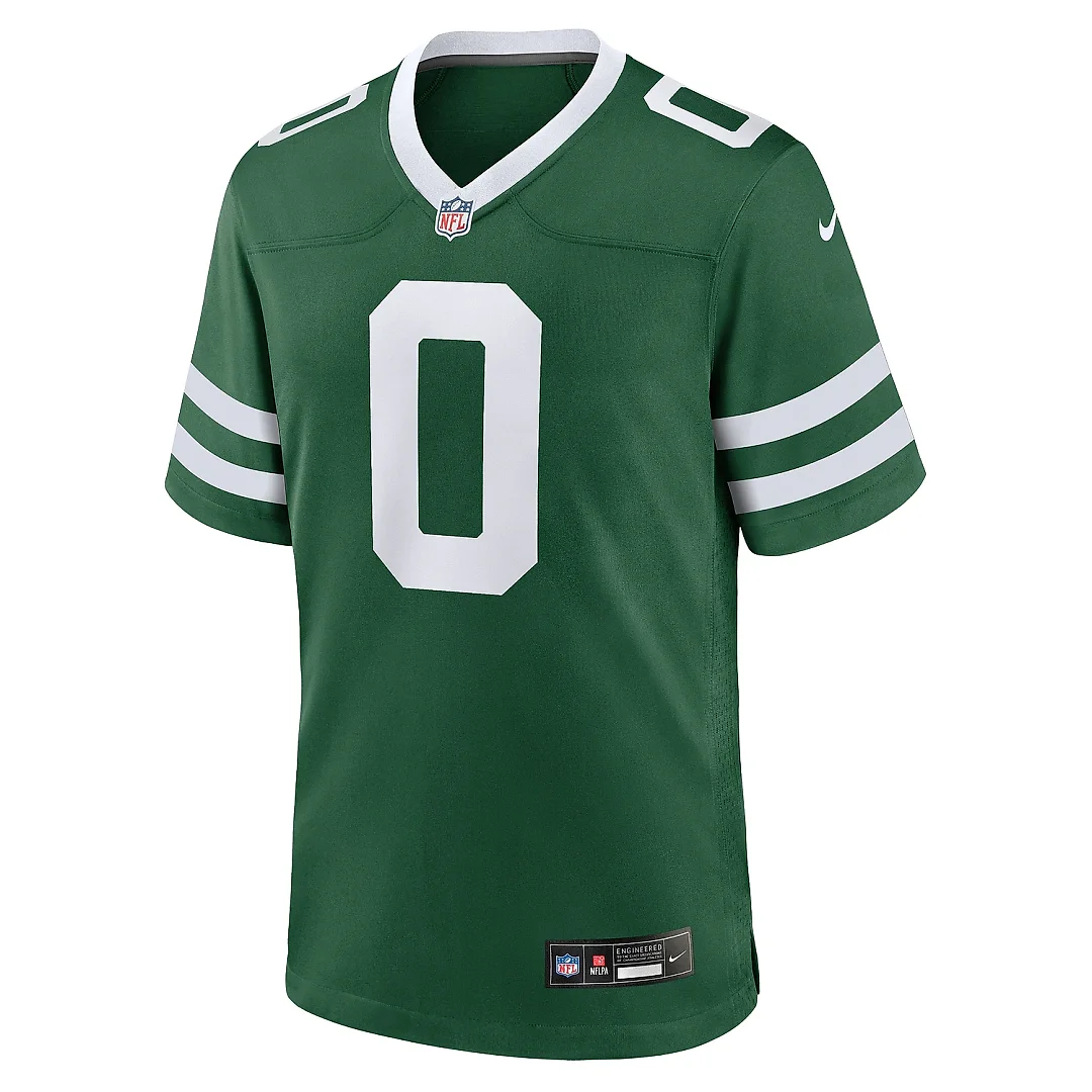 Zennovawear Men's New York Jets Braelon Allen Legacy Green Game Jersey