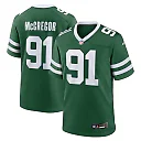Zennovawear Men's New York Jets Braiden McGregor Legacy Green Team Game Jersey