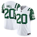 Zennovawear Men's New York Jets Breece Hall White Classic Alternate Vapor F.U.S.E. Limited Jersey