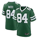 Zennovawear Men's New York Jets Brenden Bates Legacy Green Team Game Jersey