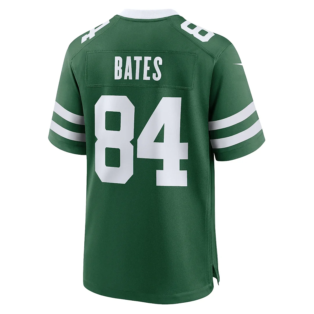 Zennovawear Men's New York Jets Brenden Bates Legacy Green Team Game Jersey