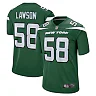 Zennovawear Men's New York Jets Carl Lawson Gotham Green Game Jersey