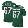 Zennovawear Men's New York Jets Carter Warren Gotham Green Game Jersey